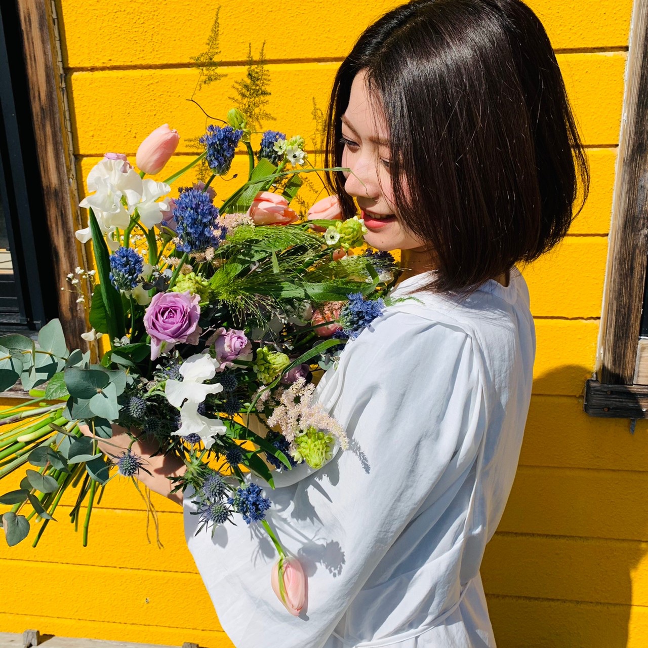 武田彩花 フローリスト紹介 Flower Creation Room 日比谷花壇のウエディング The Hk Wedding