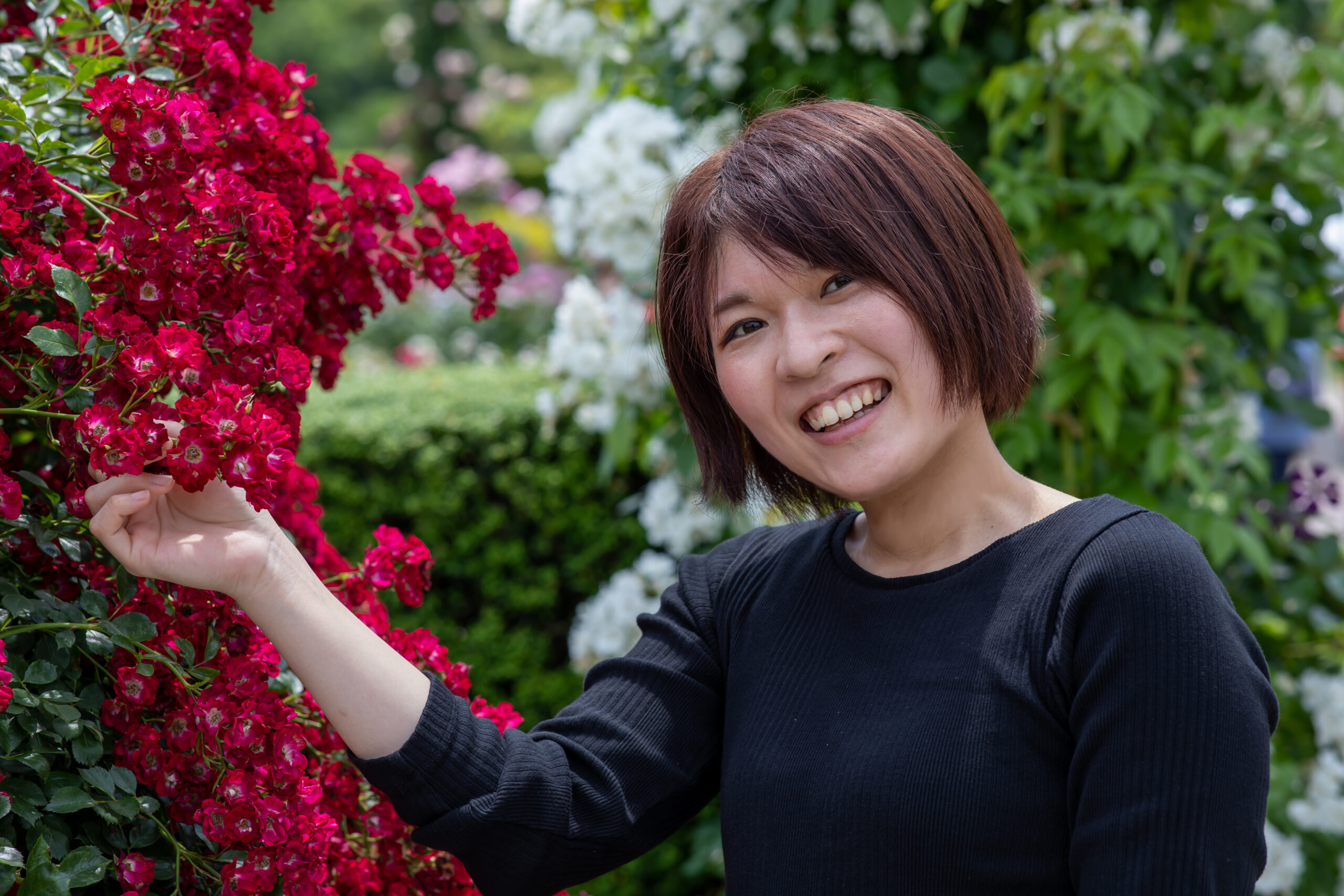 若月佑香 フローリスト紹介 Flower Creation Room 日比谷花壇のウエディング The Hk Wedding