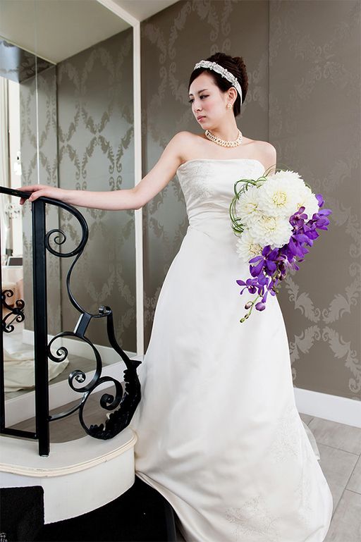 DESSINE PAR HK-DECO | WEDDING BOUQUET - WHITE & MIX COLOR
